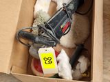 a box with a bunch of stuff inside of it
