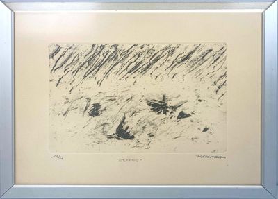 Michel RICHARD (XXème siècle). Steppes.