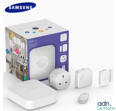 the samsung smart home security system is in the box