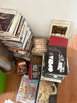 Magazines sur l' opéra, livres sur les metiers et tecniques …