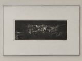 black and white photograph of a black and white picture of a field