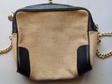 an image of a purse with a chain around it
