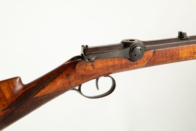 Belle et inusuelle carabine à système Dreyse, fort canon oct…