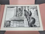 a picture of a book with a picture of a cat on it