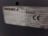 a picture of a label on a machine that says provacc