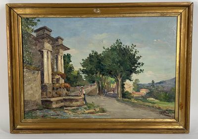 MAUREL F. (XXème s.) : Rue de la Glacière, la Grande Fontain… - Photo 1