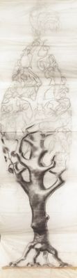 dessin d'un arbre surmonté d'un cerveau