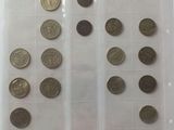 a lot of coins that are in a plastic bag