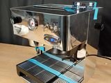 a coffee machine that is sitting on a table