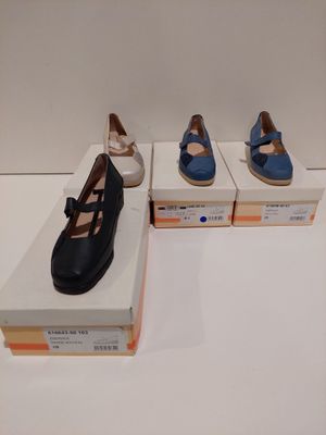 Lot de 4 - LUXAT - Chaussures Mary Jane Emerence - Cuir et b…