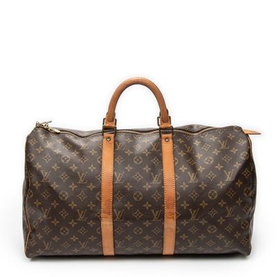 louis vuitton keepall bag monogram canvas