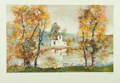 RIVIERA (XXe). La maison blanche.