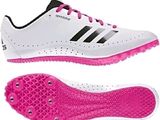 Chaussures de golf adidas pour femme - blanc / noir / rose