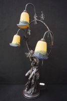 Belle et grande lampe décorative en résine - « Jeune femme a… (photo 3)