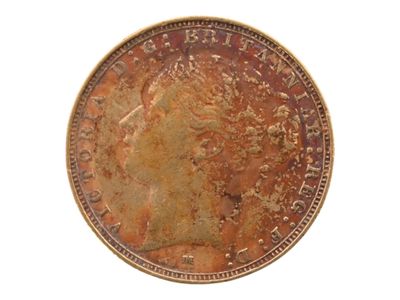 Pièce or Royaume-Uni, Victoria, 1886. Usures. - Photo 1