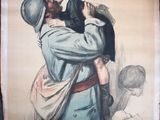poster of a woman holding a child in her arms with a child in her arms