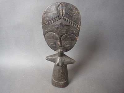TOGO Poupée ASHANTI , H 22 cm