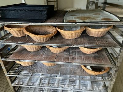 20 Paniers osier 2 couronnes osier