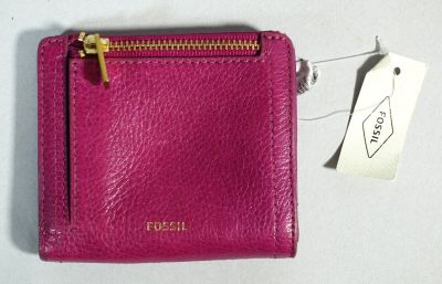 FOSSIL Portefeuille en cuir violet