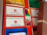 a box with a lot of items inside of it