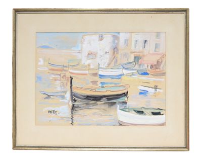 MILLS (XXe). Port du sud de la France (Martigues?). - Photo 1