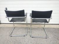 Dans le goût de Marcel BREUER. Paire de fauteuils à structur… (photo 4)
