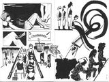 une image en noir et blanc tirée d'une bande dessinée