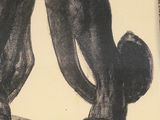 a drawing of an elephant that is standing on the ground