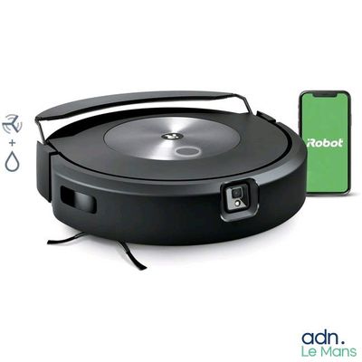 Robot Aspirateur Laveur IROBOT Roomba Combo J7 - C715840 - R…