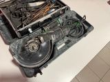 a box of tools sitting on a table in the kitchen