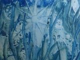 a picture of a painting on the wall of a building