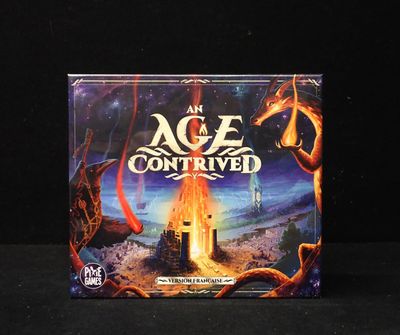 a game box with a picture of a castle on it