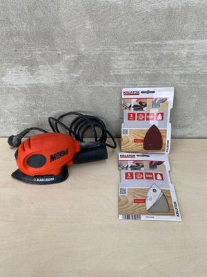 BLACK&DECKER - Ponçeuse avec papier à ponçer - Photo 1