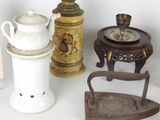 a lot of different items that are sitting on a table