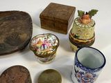 a lot of different items that are sitting on a table