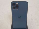 an image of a blue iphone sitting on top of a table
