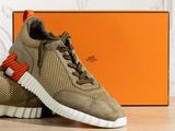nike air footscape ii desert tan / white / orange