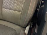 a close up of a seat in a car
