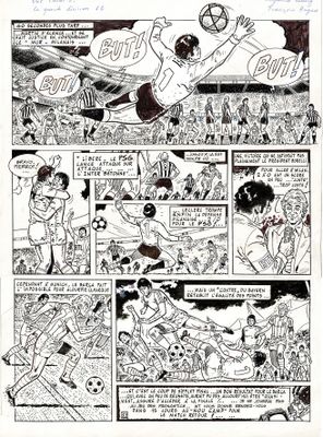 une image en noir et blanc d'une page de bande dessinée