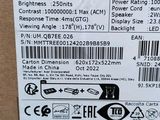 a label on the back of a box that has a picture of the back of the box