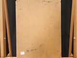 a picture of an easel with a piece of wood on it