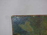 a picture of a painting on the wall of a room