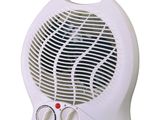 une image représentant un radiateur soufflant blanc sur fond blanc