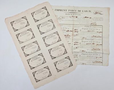 un vieux document sur lequel figurent de nombreux cachets