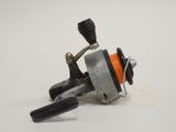 a small fishing reel with a spool attached to it
