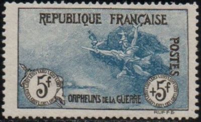 an image of a stamp with a picture of a man on a horse