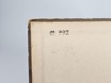a close up of a book with numbers on it
