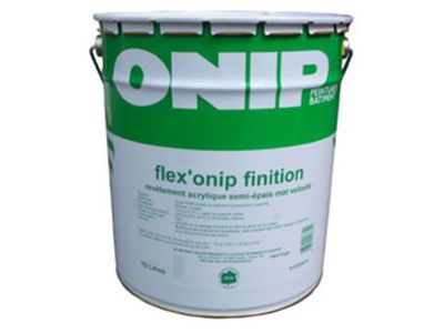 Lot de 3 seaux de revêtement acrylique semi-épais de la marq…