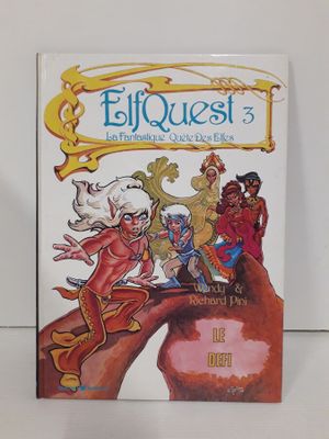 un livre avec l'image d'un personnage de dessin animé à cheval
