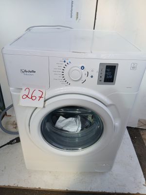 Lave-linge frontal VEDETTE VAM274QWW, capacité 7 kg, vitesse…